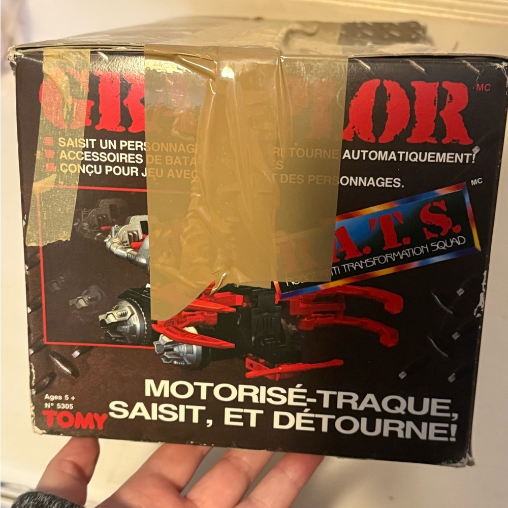Tomy R.A.T.S. Robot Toy grapplor rough box - Picture 5 of 6